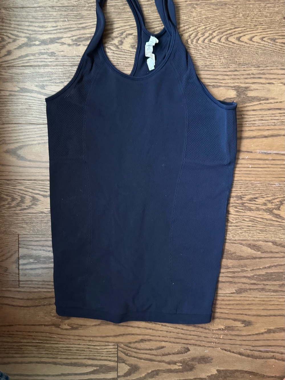 lululemon athletica Navy Racerback Tank Top (L)